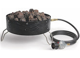 CAMCO 58041 CAMPFIRE PORTABLE W/ 8FT HOSE AND REGULATOR 14.5IN DIA